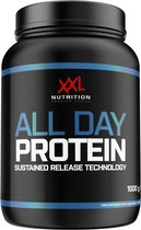 XXL Nutrition - All Day Protein - Eiwitpoeder, Proteïne poeder, Eiwitshake, Proteïne Shake, Whey Protein - Aardbei - 1000 Gram