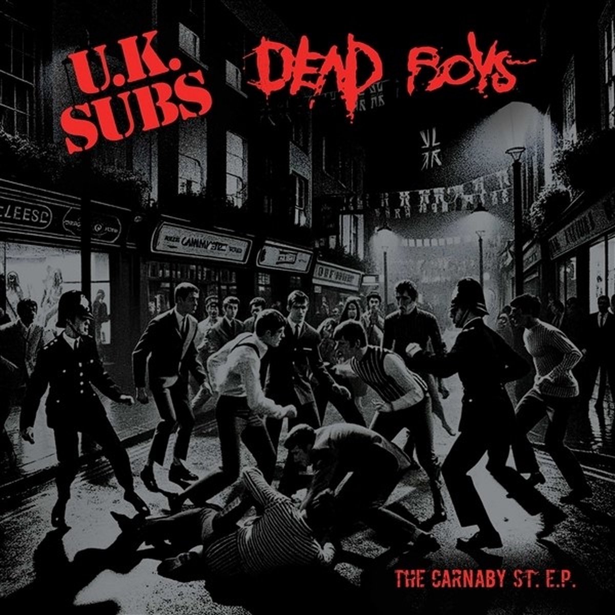 U.K. Subs & Dead Boys - Carnaby Street (7" Single) (Coloured Vinyl)