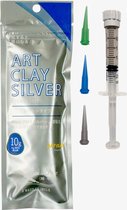 Art Clay Silver Syringe / zilverklei spuitpasta 10 gr incl 3 spuitmondjes