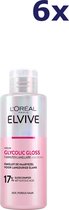6x L'Oréal Elvive Glycolic Gloss Post-Conditioner 200 ml