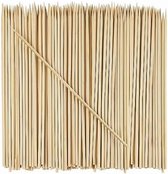 [100 pieces] 10 inch - 25 cm Bamboo Skewers for Shish Kabob, Grilling, Fruits, Snacks and Cocktails