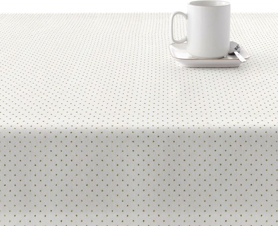 MARTINA HOME Tafelkleed, kunsthars, eilanden, beige, 100 x 140 cm