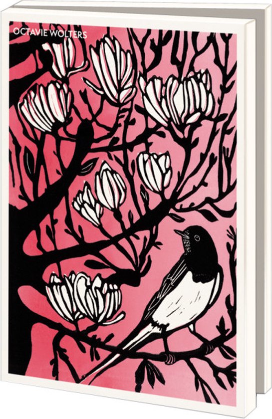 Notecards 10 stuks met envelop dit gaat nooit voorbij octavie wolters 13x18 cm