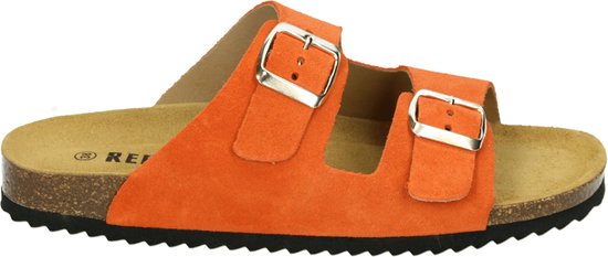 Red Rag 18020 - Dames slippers - Kleur: Oranje - Maat: 38