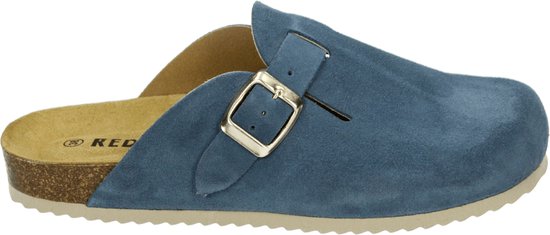 Red Rag 18012 - Dames slippers - Kleur: Blauw - Maat: 38