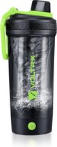 Shakerfles, Gallium USB C oplaadbare elektrische eiwitshakemixer, schudbeker voor eiwitshakes en maaltijdvervangende shakes, BPA-vrij, gemaakt met Tritan, 680 ml