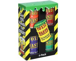 Toxic Waste - Sour Candy 4 Pack - Zuur Snoep - Amerikaans