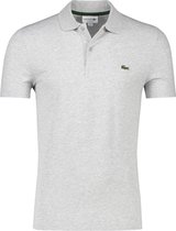 Lacoste Sport Polo Regular Fit stretch - lichtgrijs melange - Maat: 5XL