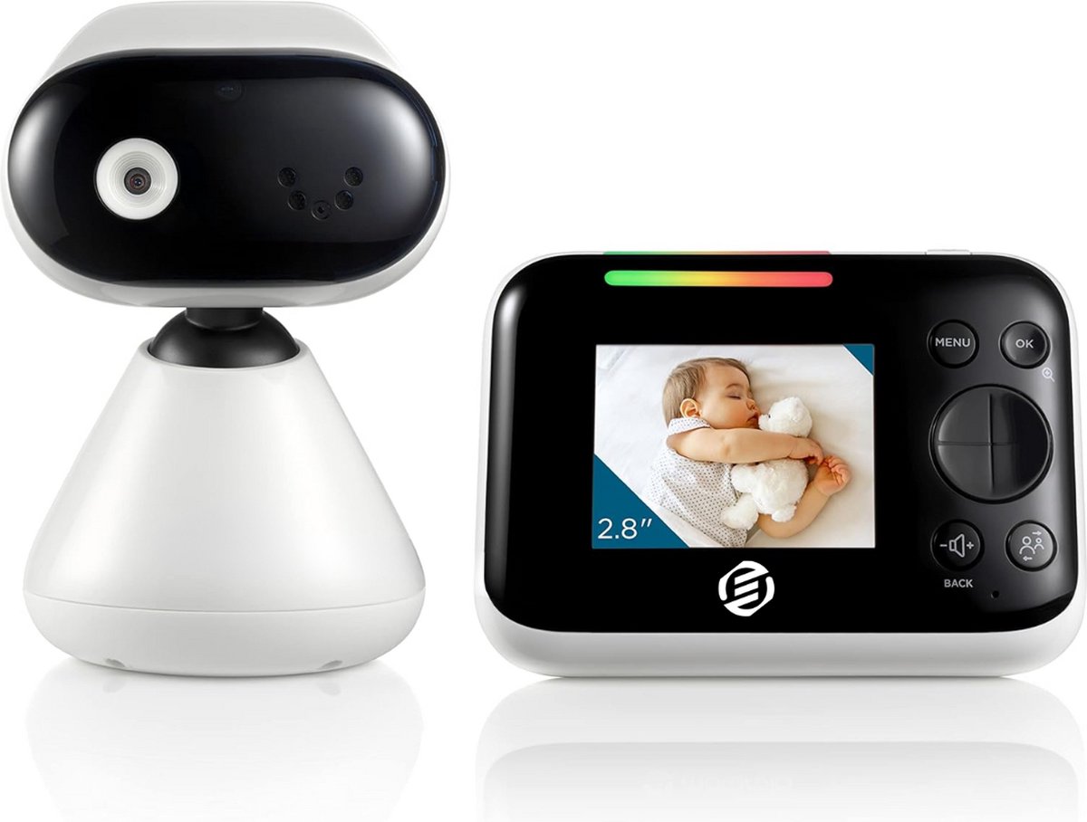 Equivera Babyfoon - Babyfoon met Camera - Baby Monitor - Baby Camera - Indoor - Multifunctioneel - Premium