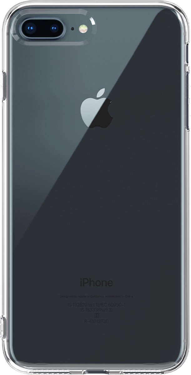 NOVANL Transparante TPU Hoesje Geschikt voor iPhone 7 Plus/8 Plus