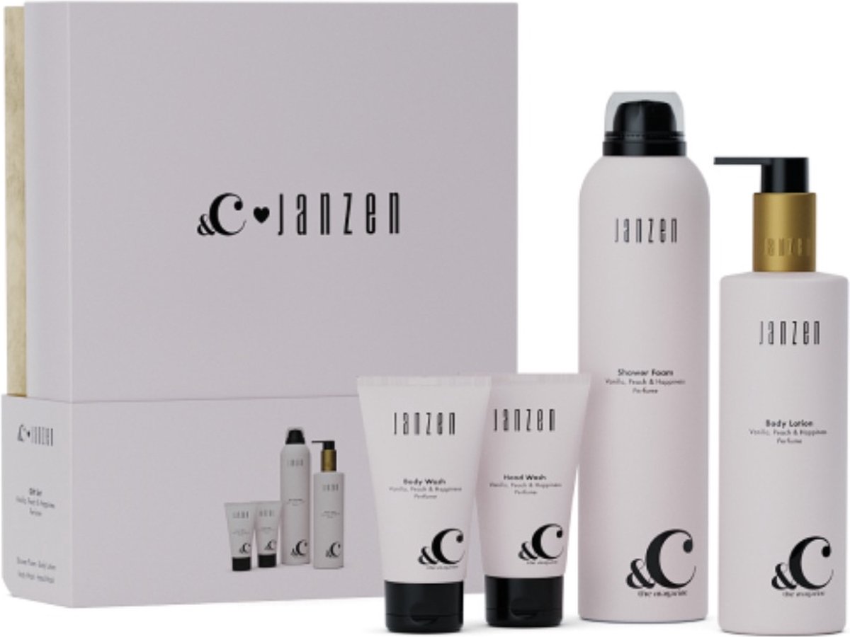 Janzen &C Vanilla Peach geschenkset