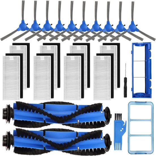 Kit De Remplacement Compatible Eufy Robovac 11S Robovac 30 Robovac 30C Robovac 15C Robovac 12