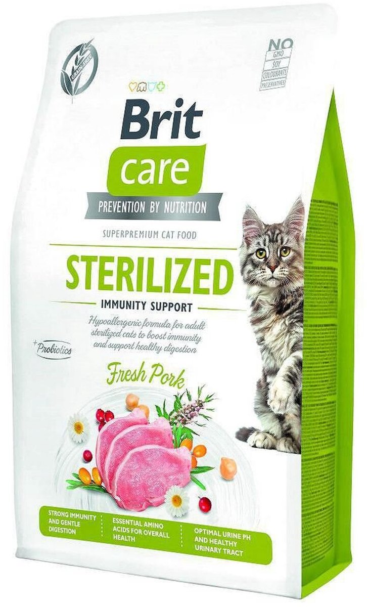 Brit Kattenvoer Brit Volwassen Varken 7 kg