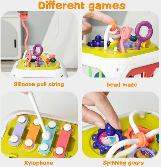 Montessori babyspeelgoed 3 maanden, 4 maanden | Play Box | Oh My Baby