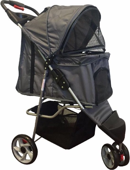 Topmast Hondenbuggy Modern grijs