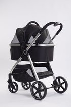 TOPMAST HONDENBUGGY REISBUGGY EXCELLENCE ZWART