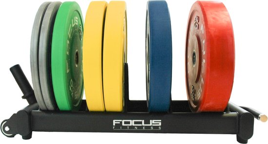 Foto: Focus fitness opbergsysteem bumper plate rack 14 kg