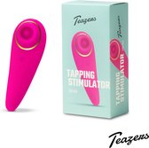 Teazers Tapping Clitoris Stimulator – Sex Toys voor Vrouwen – Vibrators voor Vrouwen met Gerichte Clitoris Stimulatie – Roze