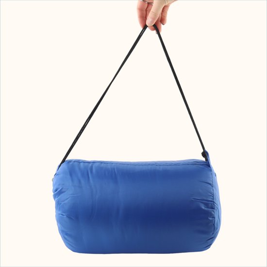 HIXA Mummy Slaapzakken Volwassenen - Blauw - 2 stuks - 210x80cm - Polyester van HIXA — afbeelding 2