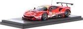 Ferrari 488 GTE Evo Looksmart 1:43 2023 Luis Pérez Companc / Alessio Rovera / Lilou Wadoux Richard