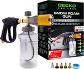 Gecko Snow foam Gun + Adapters