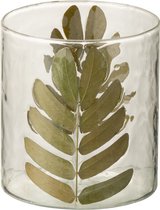 J-Line Vase Or Feuille Small