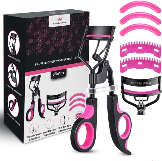 Christian Deluxe® Professionele Wimperkruller Deluxe Set