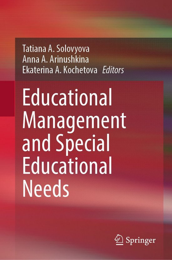 Education (R0) - Educational Management and Special Educatio ... - cover