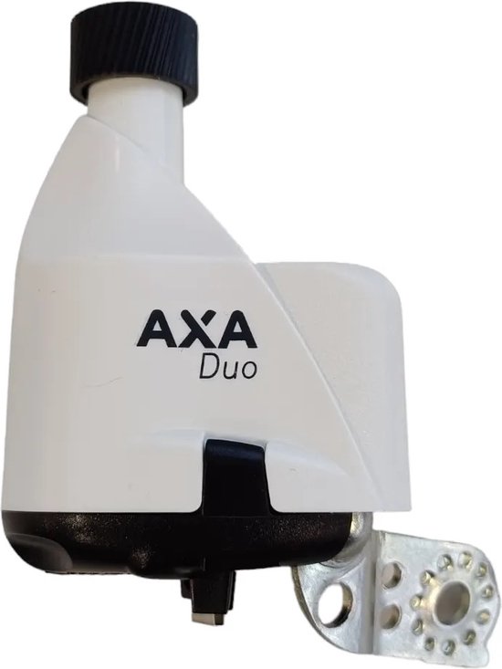 AXA Duo Dynamo - Links montage - Wit