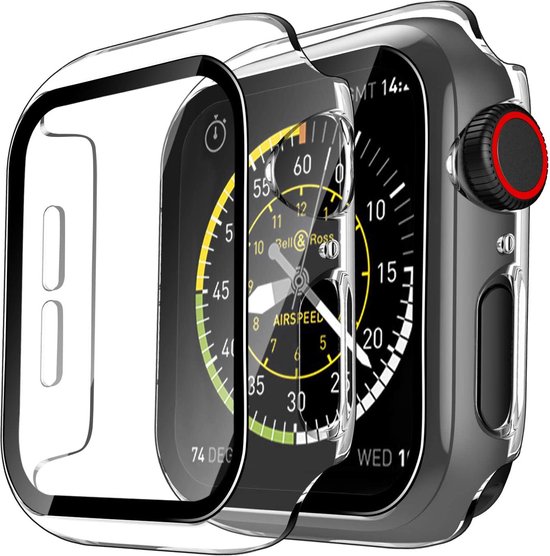 Apple Watch 42mm Serie 1 Serie 2 Serie 3 - Hoesje Harde beschermhoes transparant scherm gehard glas
