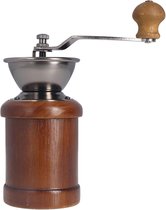 Handmatige koffiemolen instelbare grofheid Vintage antieke houten handmolen voor keuken Camping (donkere kleur) met gratis verzending. coffee grinder manual
