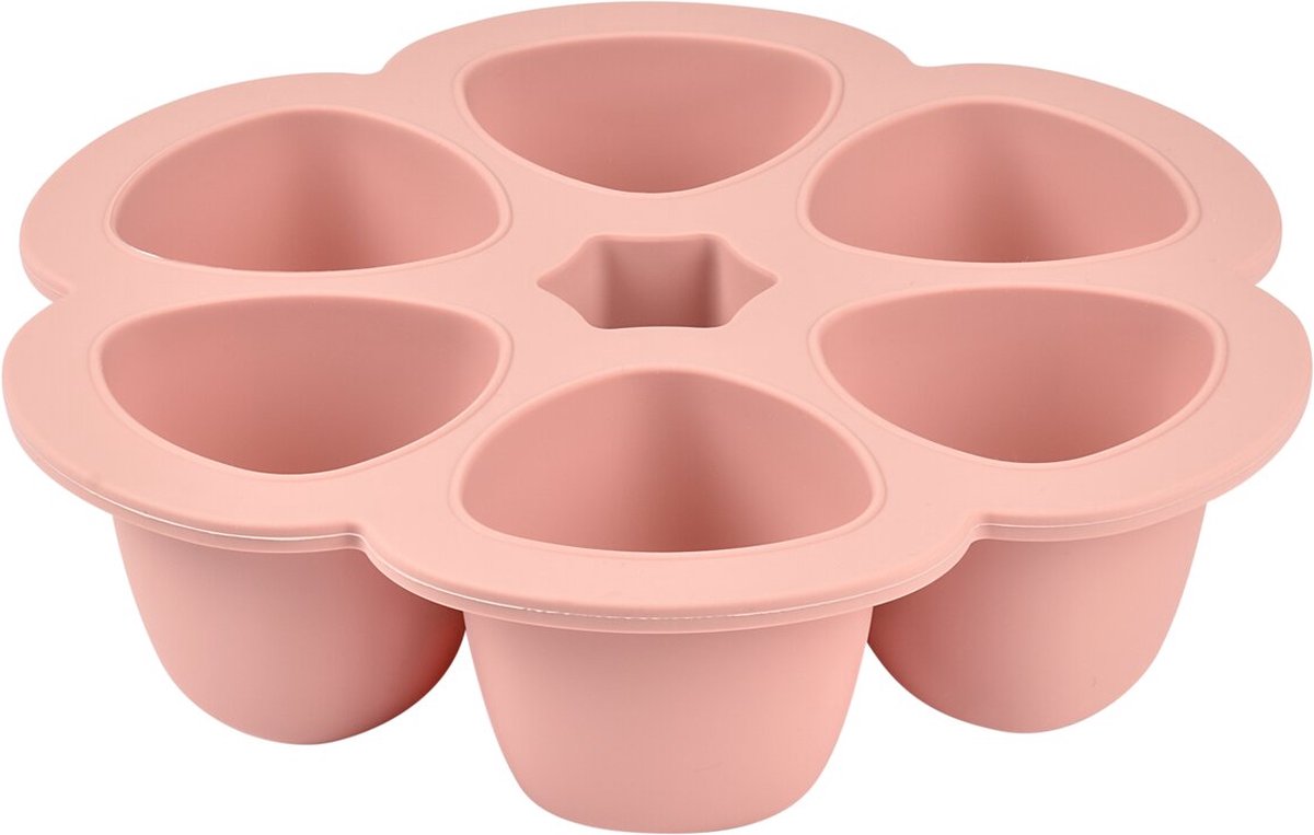 Goedkoopste Béaba - Siliconen multiportions - 6x90 ml - Roze