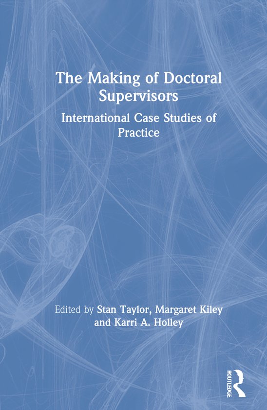 The Making of Doctoral Supervisors - cover