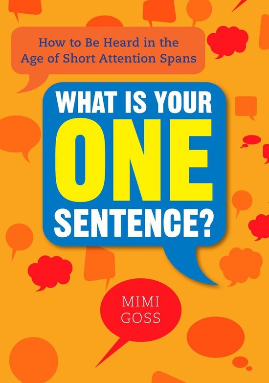 What Is Your One Sentence? - cover
