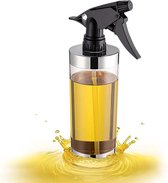 Verstelbare Transparante Azijnspuit voor Heteluchtfriteuses - Nauwkeurige Olie en Azijn Spray - Keukenaccessoire met Instelbare Sproeikop - Transparant Design - Eenvoudig te Reinigen - Gezond Koken Essential