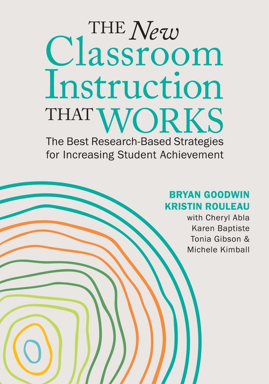 The New Classroom Instruction That Works - cover