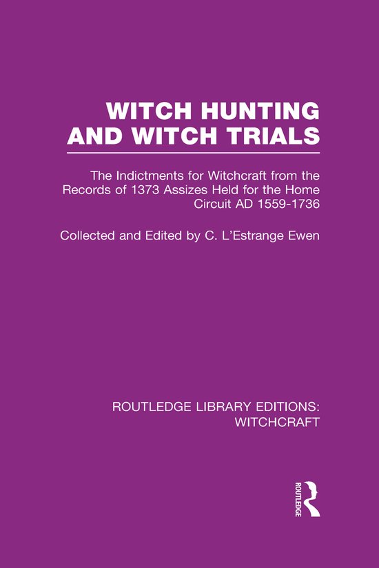 Witch Hunting & Witch Trials - cover