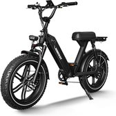 HIMIWAY Escape Pro Electric Bike 250W 48V 17.5AH E Bike 20″ Fat Tire Premium Quality Mountain E-bike for Adults
