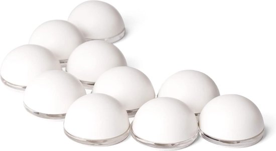 12 Stuks Deurstoppers Muur Transparant Rubberen Buffers Zelfklevend,Deurbuffers Transparant 22 mm, Elastische Buffers Zelfklevend Rond,Deurbuffers Rubberen Stopbuffers,Rubberen Voetjes Beschermbuffers