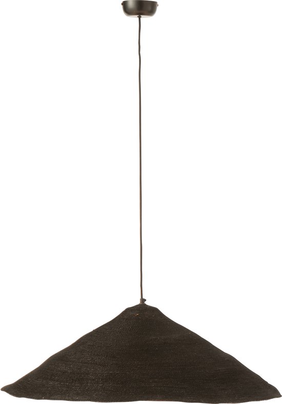 J-Line angende Lamp Hoed Moonj - gras - zwart - large