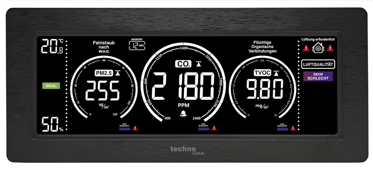 Luchtkwaliteitsmeter WL 1035