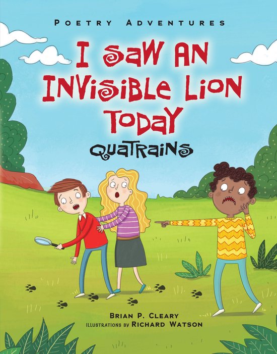 Poetry Adventures - I Saw an Invisible Lion Today - cover