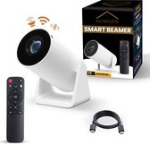 Homezie Beamer | Vernieuwde tripod | WiFi, HDMI, Bluetooth | 4K support | Projector