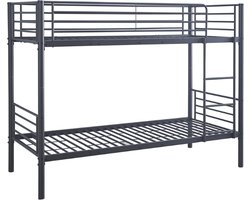Rousseau - Stapelbed metaal Sammy 90x200cm opsplitsbaar
