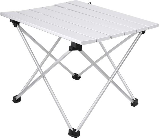 Camping Tafel Klein - Strandtafel Vouwbare Camping Tafel, Draagbare Camping Tafel Aluminium Draagbare Utility Tafel Outdoor Voor Picknick Reizen Laptops
