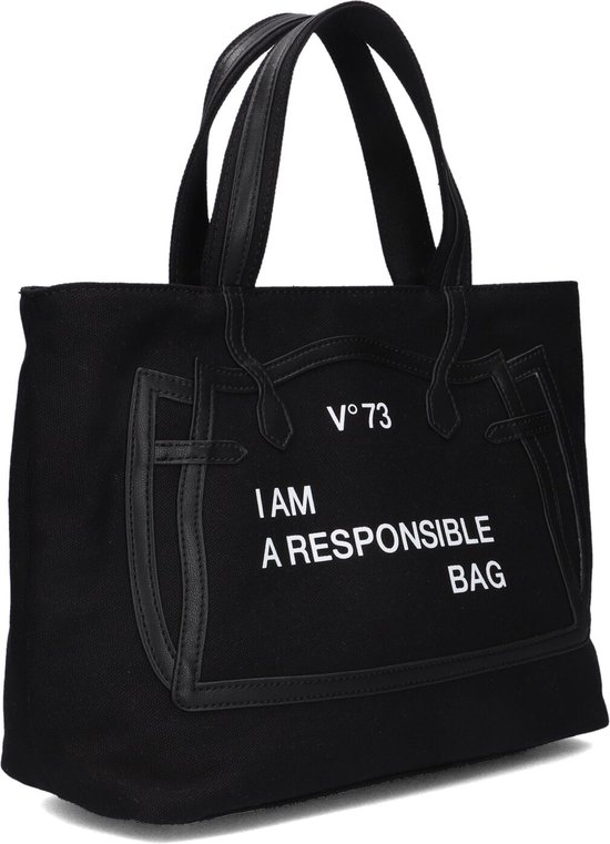 V73 Responsibility Shopping Must Shoppers Dames - Zwart - Maat ONESIZE