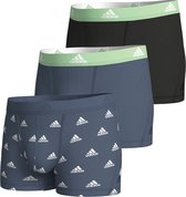 Adidas Sport Trunk (3PK) Heren Onderbroek - multicolor - Maat XXL