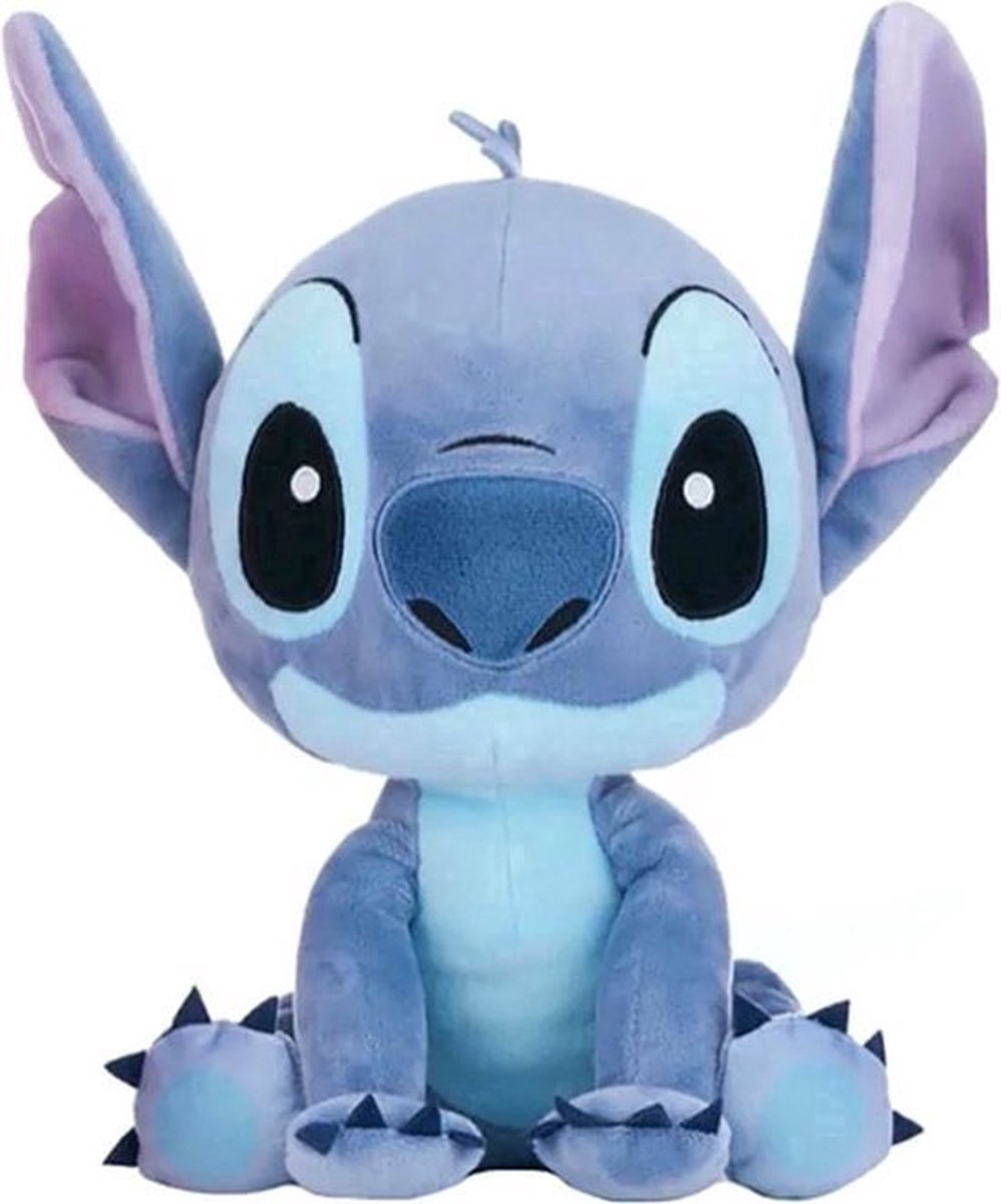 Stitch Pluche Knuffel 70 cm XXL (Blauw) - Mega Grote XL Plush - Lilo & Stitch Teddybeer Extra Groot - Angel - Leroy - Scrump - Stitch Speelgoed Cadeau Knuffelbeer
