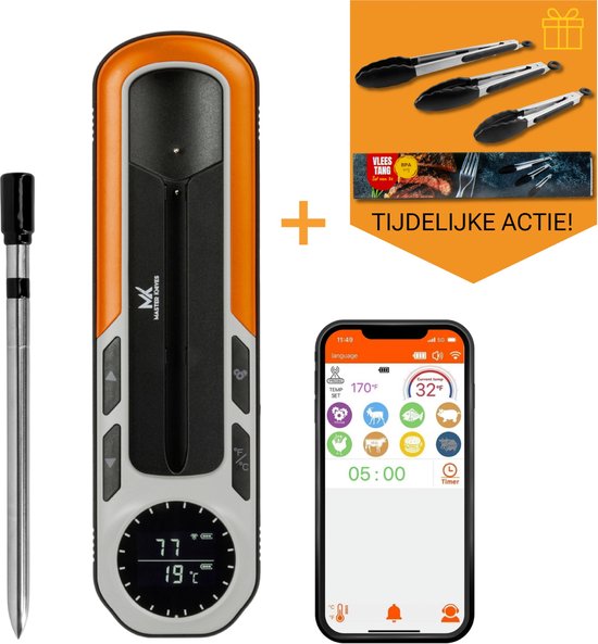 Master Knives Vleesthermometer