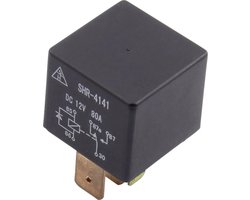 SHR-4141B SHR-12VDC-F-C 5pin Auto-relais 12 V/DC 80 A wisselcontact 25 stuks